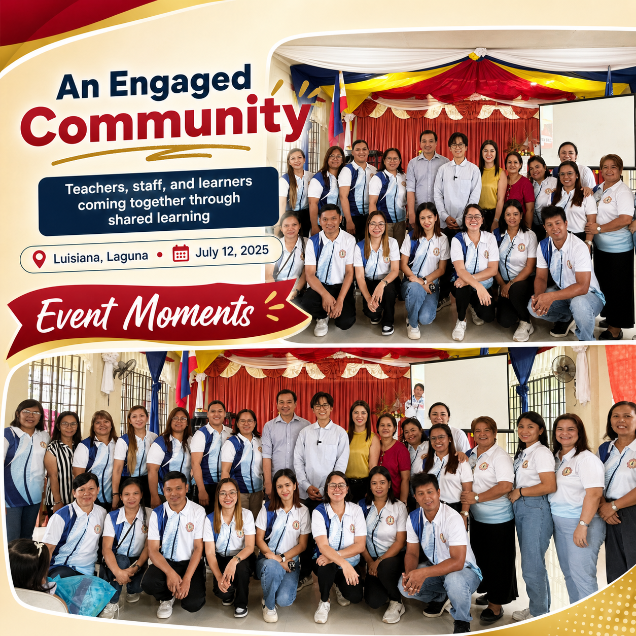 Workshop in Luisiana, Laguna — 300 K–12 teachers (slide 3 of 5)