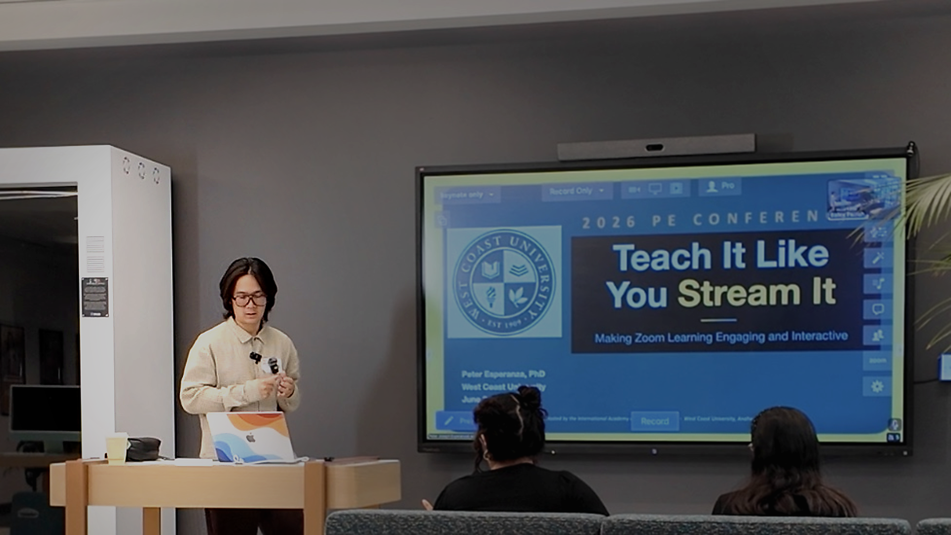 PEC 2026 at West Coast University — Teach It Like You Stream It