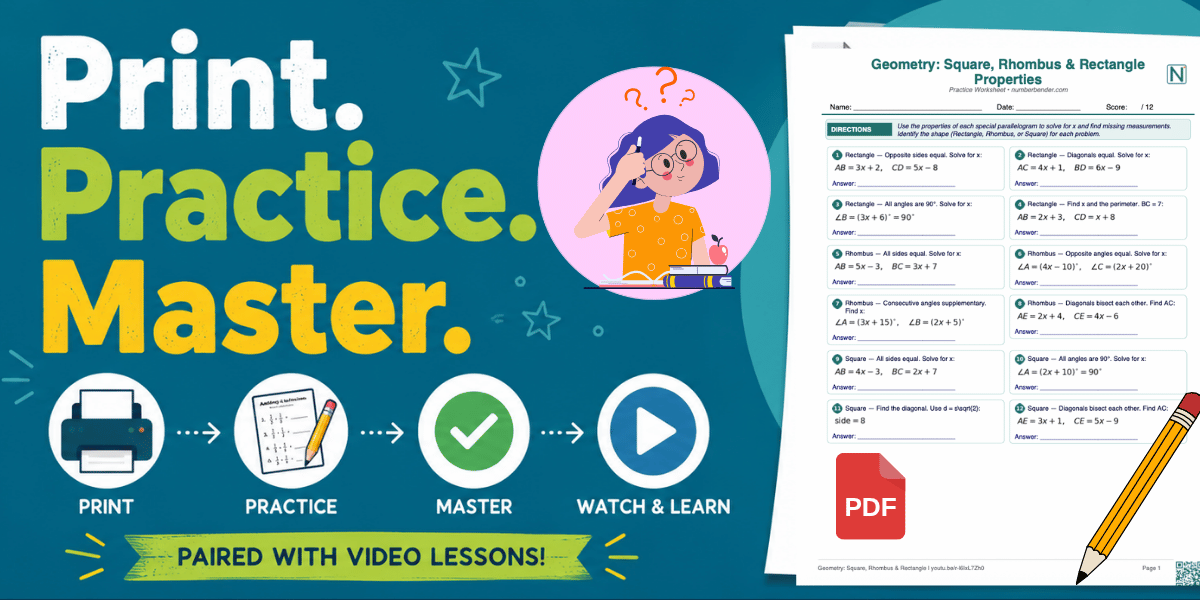 Free printable math worksheets with answer keys